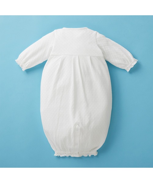 MIKI HOUSE(ミキハウス)の「セレモニードレスセット(ロンパース・キッズ・ホワイト・50-60cm)」の5枚目の写真