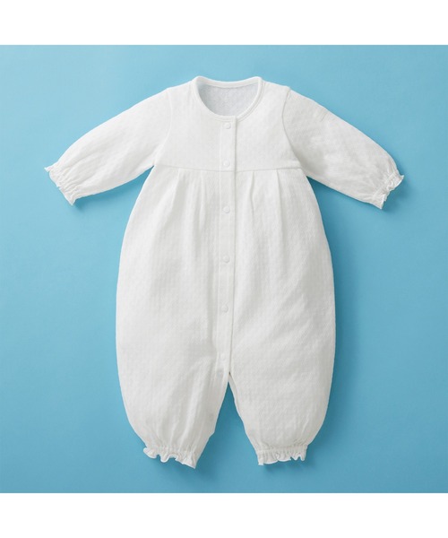 MIKI HOUSE(ミキハウス)の「セレモニードレスセット(ロンパース・キッズ・ホワイト・50-60cm)」の7枚目の写真