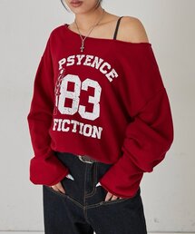 WHO'S WHO gallery | エリオットナンバリングワンショルダースウェット(スウェット)