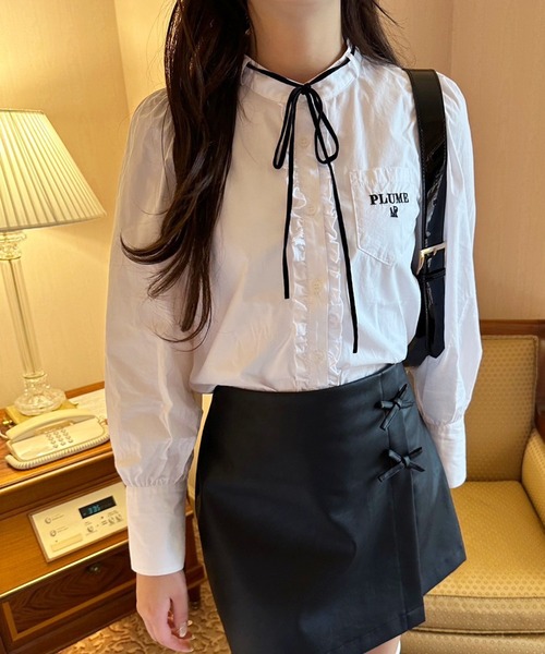 plume】フリルブラウス（シャツ/ブラウス）｜one after another NICE