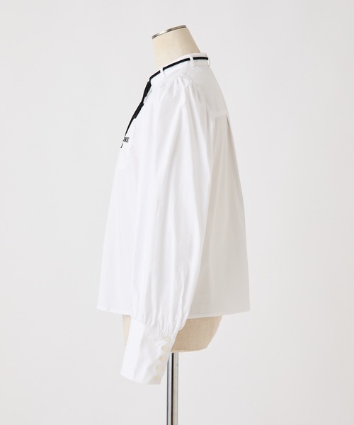 one after another NICE CLAUP(ワンアフターアナザーナイスクラップ)の「【plume】フリルブラウス(シャツ/ブラウス・レディース・ブラック系その他/オフホワイト/ブルー系その他/ピンク・FREE)」の21枚目の写真