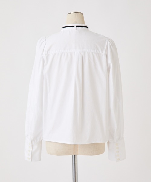 one after another NICE CLAUP(ワンアフターアナザーナイスクラップ)の「【plume】フリルブラウス(シャツ/ブラウス・レディース・ブラック系その他/オフホワイト/ブルー系その他/ピンク・FREE)」の22枚目の写真