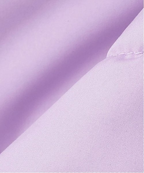 X-girl Stages（エックスガールステージス）の「裾ゴム中綿ブルゾン（ブルゾン・キッズ・ブラック/ラベンダー・110cm/120cm/130cm/140cm）」の9枚目の写真