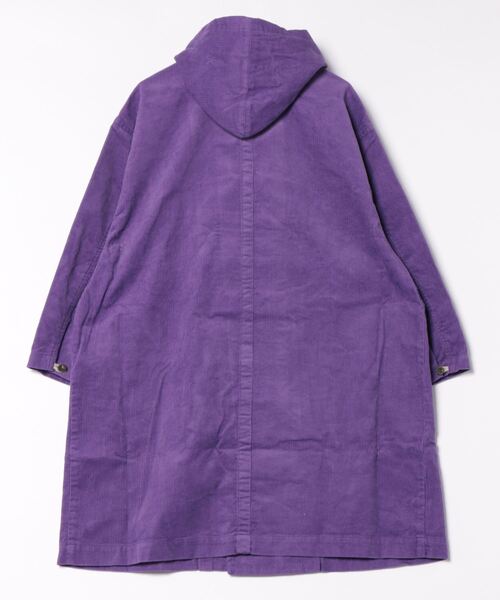 RNA(アールエヌエー)の「C0781 BIGダッフルコート(ダッフルコート・レディース・パープル/グリーン・MEDIUM)」の11枚目の写真