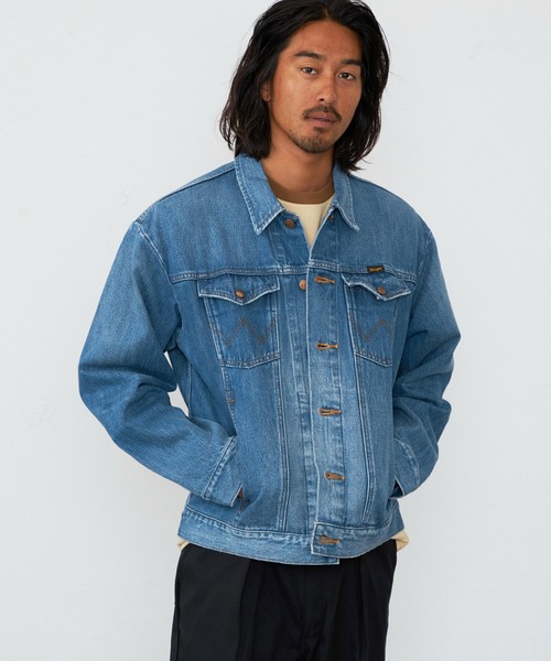 Wrangler 復刻 ブラックデニムジャケット L ラングラー Wrangler 112318280 デニムジャケット シャドウ