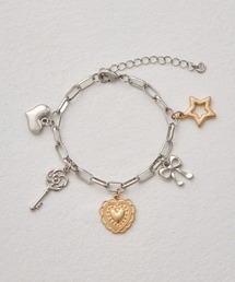 ANU（アヌ）の「happy girl's chain bracelet - ハッピーガールズチェーンブレスレット（ブレスレット）」