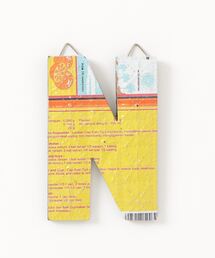 TIME WILL TELL WORKS（タイムウィルテルワークス）の「RECYCLED METAL LETTER（インテリア雑貨）」