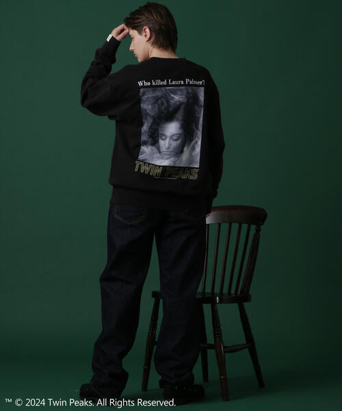 MANASTASH（マナスタッシュ）の「MANASTASH/マナスタッシュ/TWIN PEAKS SWEATSHIRTS　ツイン・ピークス スウェットシャツ（スウェット・メンズ・ブラック/グレー/ネイビー・L/M/S/XL）」の17枚目の写真