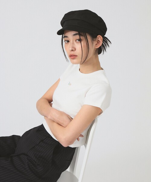 Ray BEAMS(レイビームス)の「フィッシャーマン キャップ(キャップ・レディース・ブラック/ベージュ・ONE SIZE)」の1枚目の写真