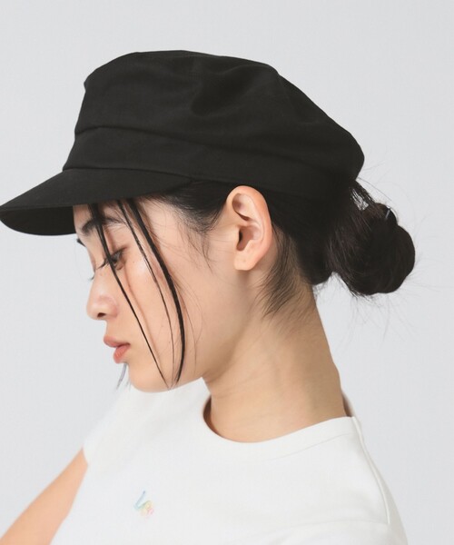 Ray BEAMS(レイビームス)の「フィッシャーマン キャップ(キャップ・レディース・ブラック/ベージュ・ONE SIZE)」の17枚目の写真