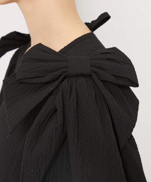 Foundry Mews(ファウンドリーミューズ)の「【Foundry Mews/ファウンドリーミューズ】Pia(ワンピース・レディース・ブラック・FREE)」の19枚目の写真