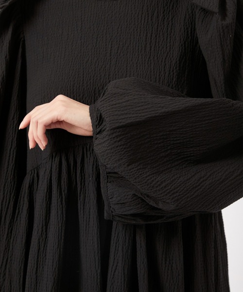 Foundry Mews(ファウンドリーミューズ)の「【Foundry Mews/ファウンドリーミューズ】Pia(ワンピース・レディース・ブラック・FREE)」の21枚目の写真