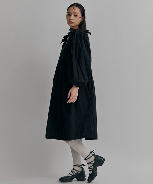 Foundry Mews(ファウンドリーミューズ)の「【Foundry Mews/ファウンドリーミューズ】Pia(ワンピース・レディース・ブラック・FREE)」の12枚目の写真