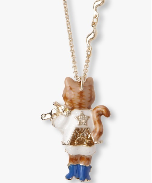 ANNA SUI（アナスイ）の「猫モチーフ ネックレス（ネックレス・レディース・ブルー・65cm）」の4枚目の写真