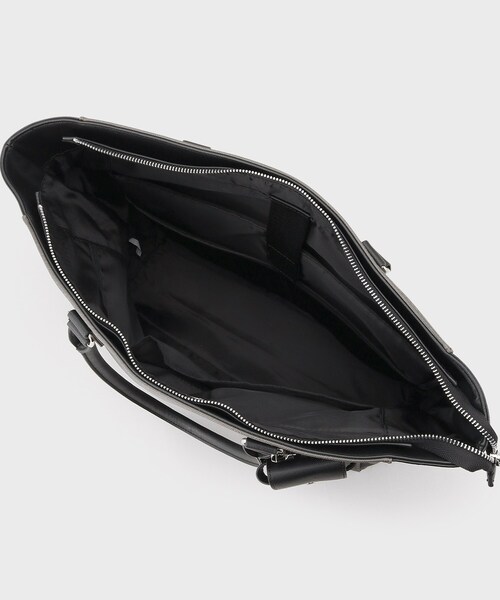 THE SHOP TK （ザ ショップ ティーケー ）の「【A4サイズ／ビジネスでも使える】合皮トートバッグ イヤホンケース付き（トートバッグ・メンズ・ネイビー/グレー系その他5/ブラック/ブラック系8/ブラック系4/ブラック系5・00）」の20枚目の写真