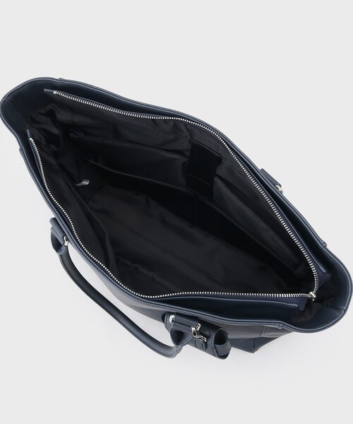 THE SHOP TK （ザ ショップ ティーケー ）の「【A4サイズ／ビジネスでも使える】合皮トートバッグ イヤホンケース付き（トートバッグ・メンズ・ネイビー/グレー系その他5/ブラック/ブラック系8/ブラック系4/ブラック系5・00）」の22枚目の写真