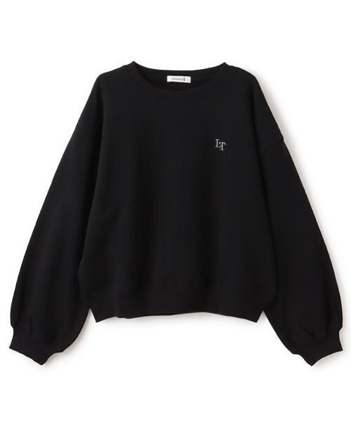 LOVETOXIC（ラブトキシック）の「【ベーシック/裏起毛】【綿100％】トレーナー（スウェット・キッズ・トップグレー/ブラック/エメラルド/ピンク/アイボリー・LL/L/M/S/SS/130cm）」の2枚目の写真