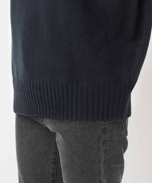 ニット/セーター JOURNAL STANDARD relume LOGAN*RELUME 追加》別注【LOGAN Knitting Mills】*RELUME ハーフジップニットプル