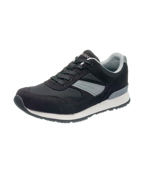ASAHI SHOES(アサヒシューズ)の「WIMBLEDON/ウィンブルドン スニーカー(W/B M039)(スニーカー・メンズ・グレー/ブラック・24.5cm/25.0cm/25.5cm/26.0cm/26.5cm/27.0cm/28.0cm)」の5枚目の写真