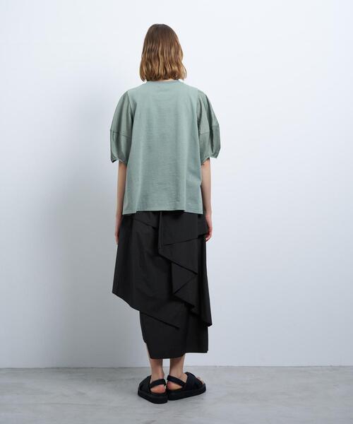 コクーンスリーブコンビカットソー（Tシャツ/カットソー）｜LANVIN en