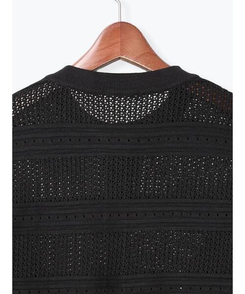 Te chichi（テチチ）の「ペプラムニットカーディガン（カーディガン/ボレロ・レディース・ホワイト/ブラック・F）」の4枚目の写真