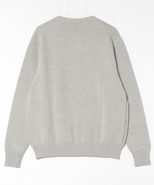 BANKS(バンクス)の「KNIT/BANKS JOURNAL(バンクスジャーナル)ロゴ入りビビットカラーセーター(ニット/セーター・メンズ・ライトグレー/オレンジ/ブルー系その他/ブラック・X-LARGE/LARGE/SMALL/MEDIUM)」の5枚目の写真