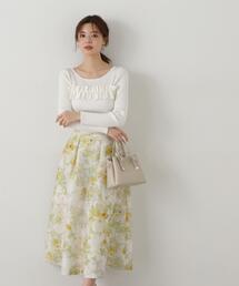 PROPORTION BODY DRESSING | オーガンシアーフラワースカート / 1215120100(スカート)