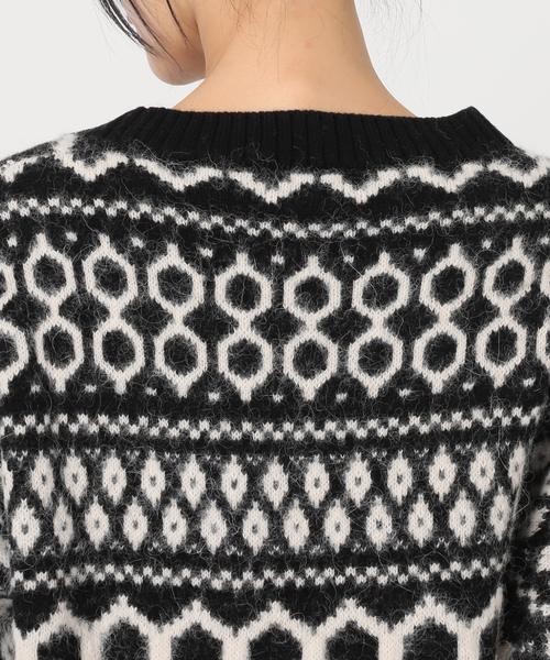 ▼24AW✨美品 ジャーナルスタンダードレサージュ ラインニットプルオーバー ▽24AW✨美品 ジャーナルスタンダードレサージュ ラインニットプル