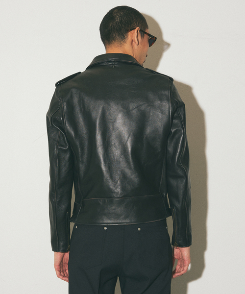 Schott N.Y.C（ショット）の「SCHOTT / ショット USA 別注 217US/SHEEP Modify（ライダースジャケット・メンズ・ブラック・38/40/42）」の21枚目の写真