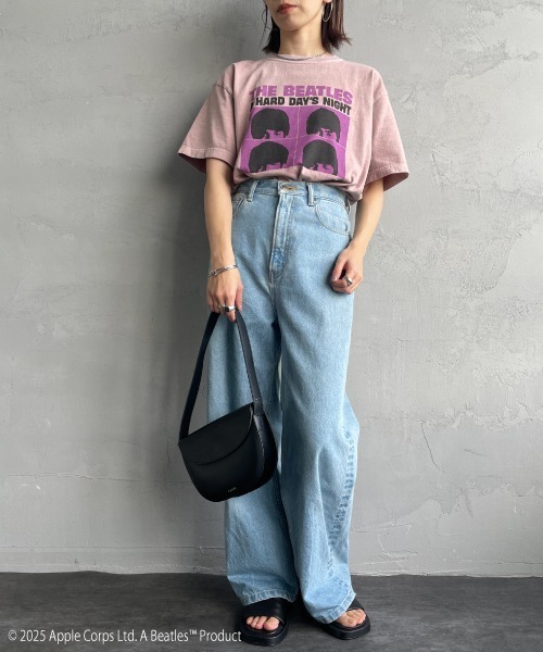 【WEB先行予約】[GOOD ROCK SPEED/グッドロックスピード] 別注 THE BEATLES ロックプリントTシャツ(A Hard Day's Night)（Tシャツ/カットソー）｜GOOD ROCK SPEED（グッドロックスピード）