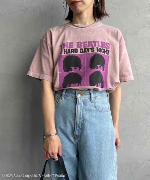 【WEB先行予約】[GOOD ROCK SPEED/グッドロックスピード] 別注 THE BEATLES ロックプリントTシャツ(A Hard Day's Night)（Tシャツ/カットソー）｜GOOD ROCK SPEED（グッドロックスピード）