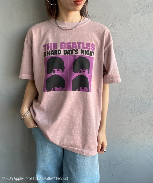 【WEB先行予約】[GOOD ROCK SPEED/グッドロックスピード] 別注 THE BEATLES ロックプリントTシャツ(A Hard Day's Night)（Tシャツ/カットソー）｜GOOD ROCK SPEED（グッドロックスピード）