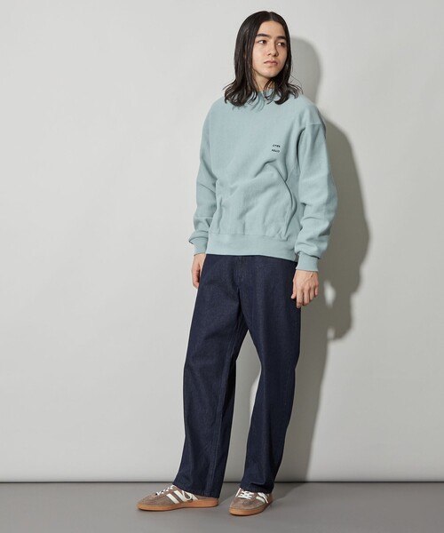 CITEN（シテン）の「＜CITEN＞バギーデニムパンツ（デニムパンツ・メンズ・ブラック/ネイビー・L/S/M）」の18枚目の写真