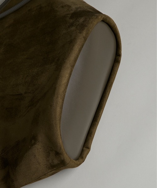 folka(フォルカ)の「3-12B26 スエード ビッグトートバッグ ポーチ付(トートバッグ・レディース・ベージュ/オリーブ/ブラウン・ONESIZE)」の20枚目の写真