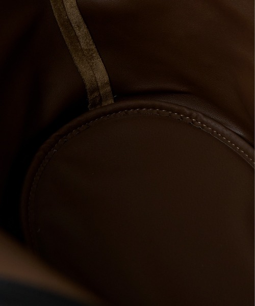 folka(フォルカ)の「3-12B26 スエード ビッグトートバッグ ポーチ付(トートバッグ・レディース・ベージュ/オリーブ/ブラウン・ONESIZE)」の17枚目の写真