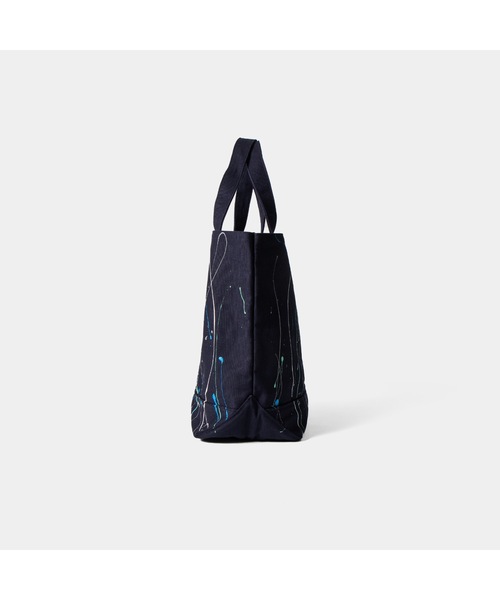 APPLEBUM（アップルバム）の「Paint Totebag [TiEDYE FREAK]（トートバッグ・メンズ・ネイビー/ナチュラル・FREE）」の11枚目の写真