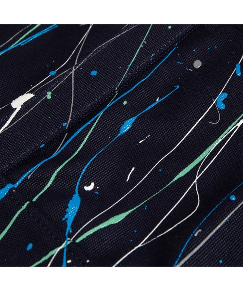 APPLEBUM（アップルバム）の「Paint Totebag [TiEDYE FREAK]（トートバッグ・メンズ・ネイビー/ナチュラル・FREE）」の14枚目の写真