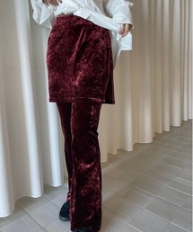 Ameri(�A����)��CRASH VELOUR WRAP SKIRT WITH PANTS(���̑��p���c)