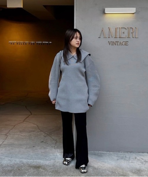パンツ CRASH VELOUR WRAP SKIRT WITH PANTS CRASH VELOUR WRAP SKIRT WITH PANTS（その他パンツ）｜Ameri