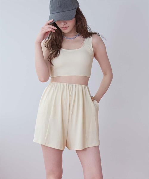 SEA DRESS(シードレス)の「4点セット/ヘムラインラッシュガード×ビキニ/水着(水着・レディース・ライトブルー/ブラウン/オフホワイト/ブラック系その他/ブラウン系その他/ブラック・M/S/LL/L)」の18枚目の写真
