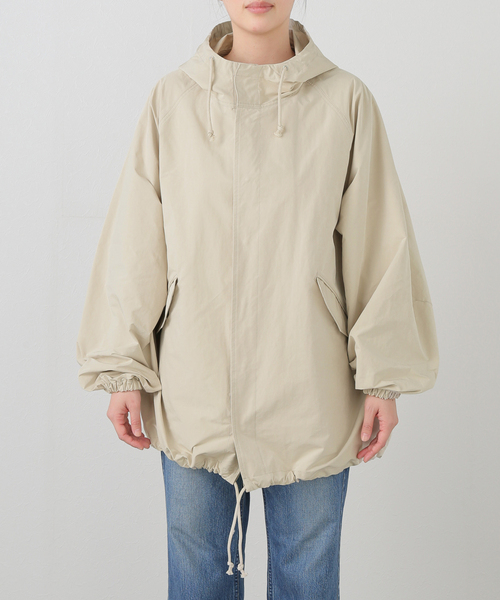 Plage/プラージュ ☆ アーミーコート 【新品】 プラージュ Plage 撥水 half mods コート （ベージュ