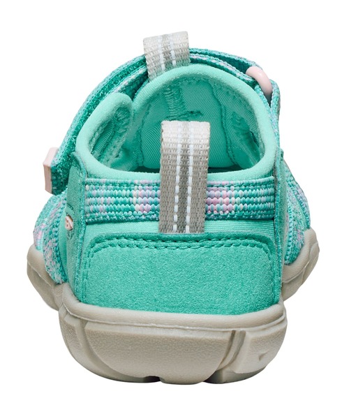 KEEN（キーン）の「KEEN/キーン キッズ サンダル 水陸両用 SEACAMP II CNX シーキャンプ 1030802（サンダル・キッズ・ターコイズブルー・16cm/17cm/18cm/18.5cm/19.5cm/15cm）」の6枚目の写真