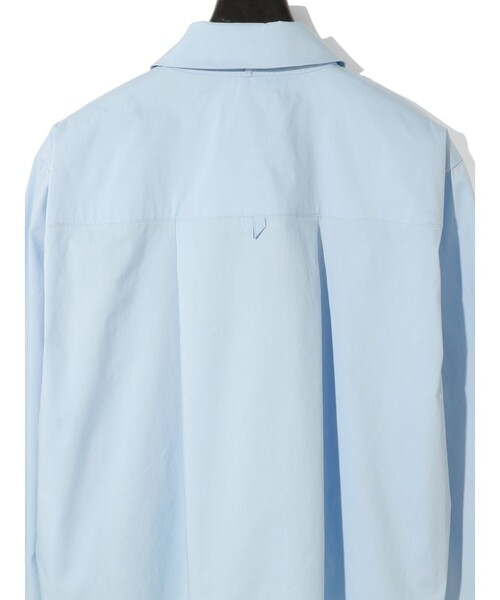 MIDIUMISOLID(ミディウミソリッド)の「MIDIUMISOLID for Ladies タイネックシャツ(シャツ/ブラウス・レディース・オフホワイト/ライトブルー/ブラック・FREE)」の5枚目の写真