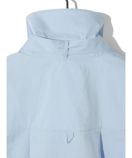 MIDIUMISOLID(ミディウミソリッド)の「MIDIUMISOLID for Ladies タイネックシャツ(シャツ/ブラウス・レディース・オフホワイト/ライトブルー/ブラック・FREE)」の6枚目の写真