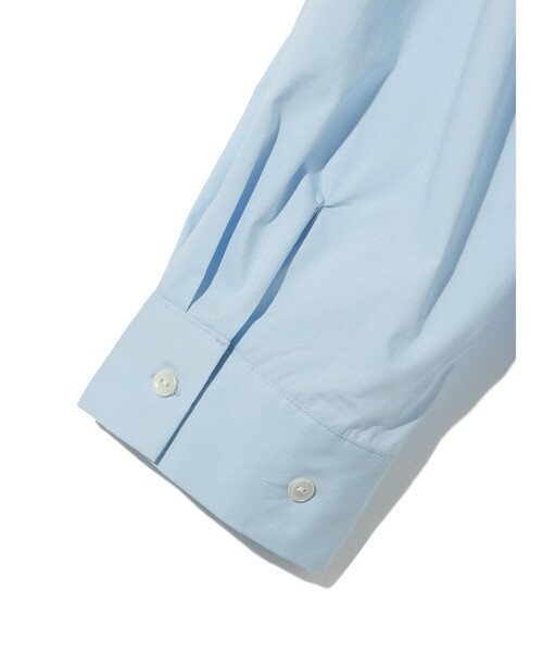 MIDIUMISOLID(ミディウミソリッド)の「MIDIUMISOLID for Ladies タイネックシャツ(シャツ/ブラウス・レディース・オフホワイト/ライトブルー/ブラック・FREE)」の7枚目の写真