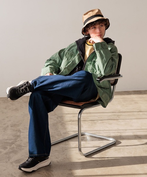 niko and...（ニコアンド）の「オーバーダイバトルドレスユニフォームジャケット（ミリタリージャケット・メンズ・チャコール/グリーン・MEDIUM/LARGE）」の8枚目の写真