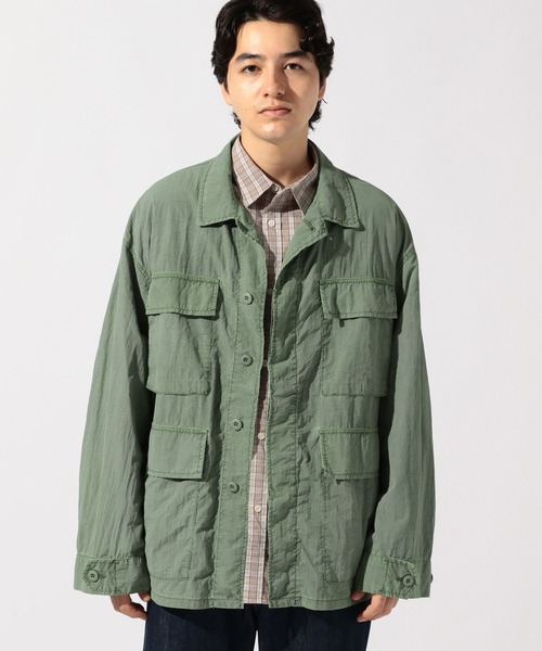 ひもちゃん 　niko and...ミリタリーリメイクジャケット　未使用 楽天市場】ダックリメイクワークジャケット niko and