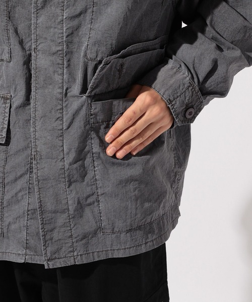 niko and...（ニコアンド）の「オーバーダイバトルドレスユニフォームジャケット（ミリタリージャケット・メンズ・チャコール/グリーン・MEDIUM/LARGE）」の20枚目の写真