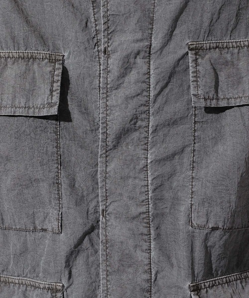 niko and...（ニコアンド）の「オーバーダイバトルドレスユニフォームジャケット（ミリタリージャケット・メンズ・チャコール/グリーン・MEDIUM/LARGE）」の21枚目の写真