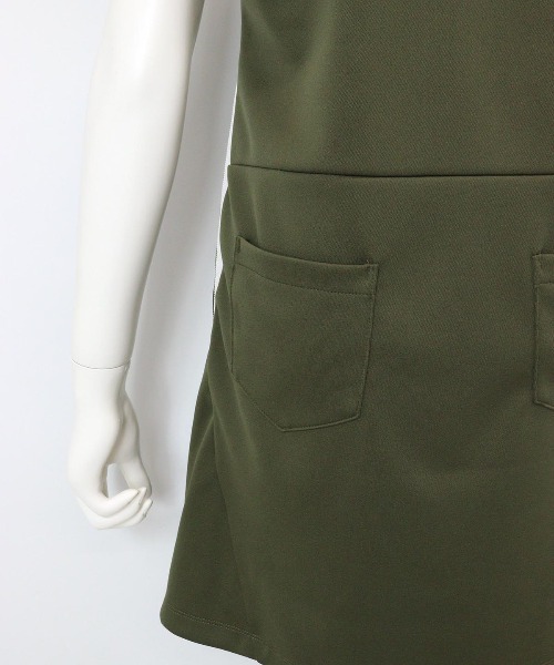 archivio(アルチビオ)の「<LADIES>サイドラインワンピース(ワンピース・レディース・ブラック/カーキ/アイボリー・S/M/L)」の12枚目の写真